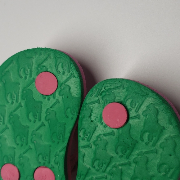 Polo Ralph Lauren Pink & Green Baby Sandals - Picture 5 of 5